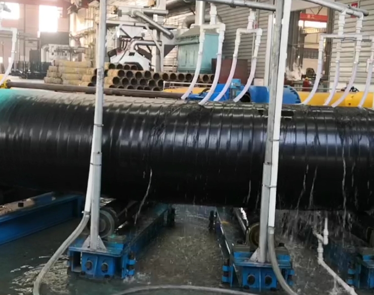 3PE Anti-corrosion líneas de producción de vídeo