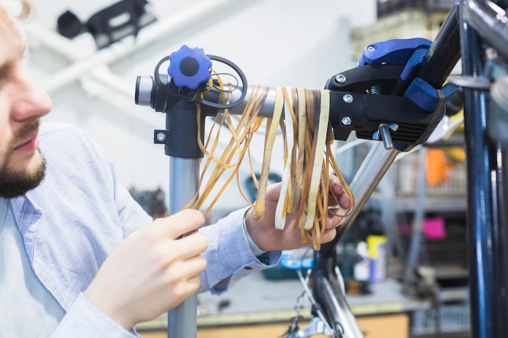 What does a plastic extruder do?