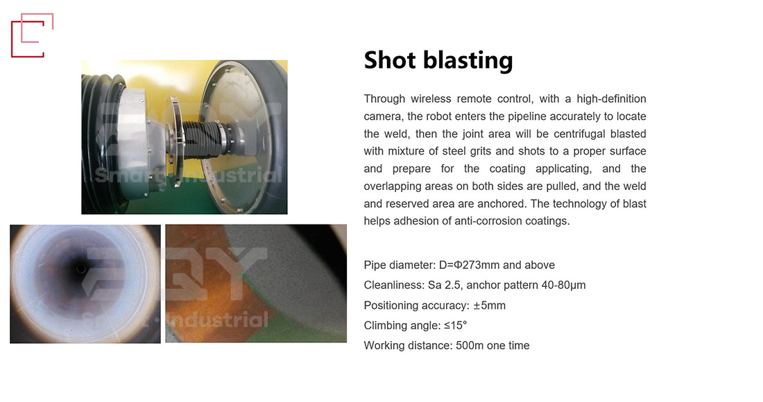 Shot blasting