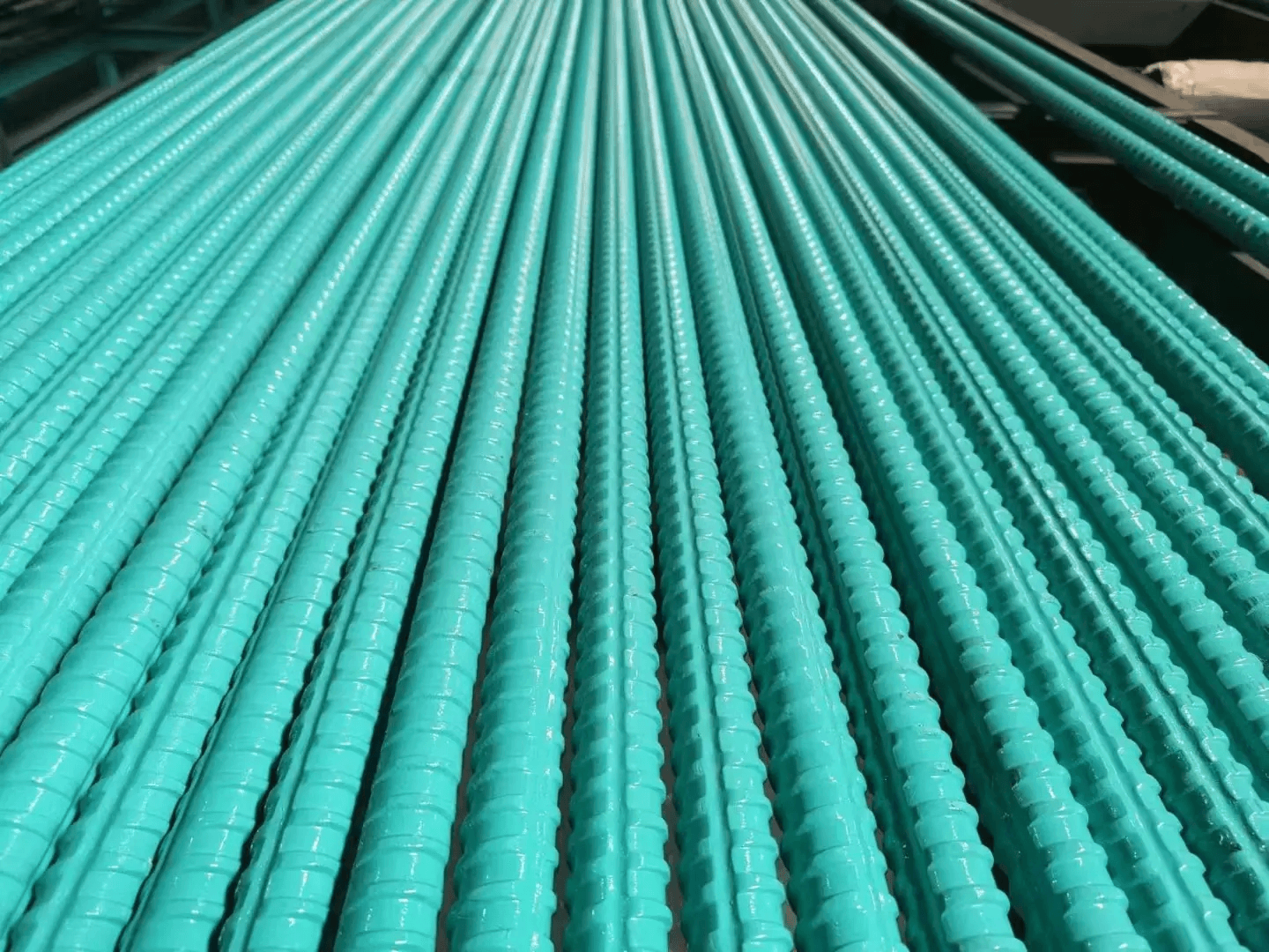 Dual-Layer FBE Coated Rebar Production Line